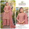 10062 A To D By Zorista Chiffon Silk Wholesale Pakistani Plazzo Suits In India